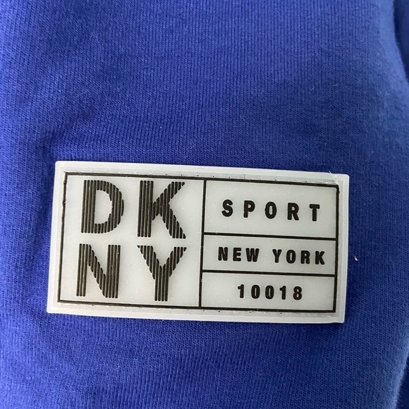 NWT DKNY New York Knicks Basketball Blue & Orange Hoodie Pullover w/Logo Small - Picture 4 of 10